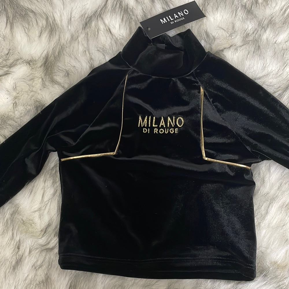 Milano Di Rouge crop top